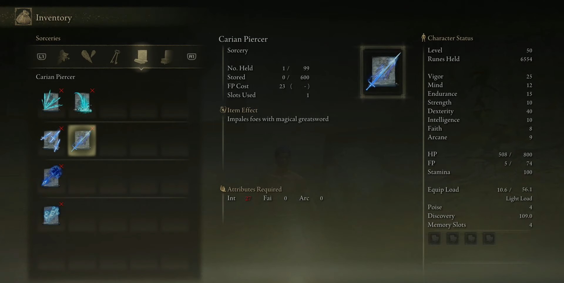 Cerca le statistiche dei piercer