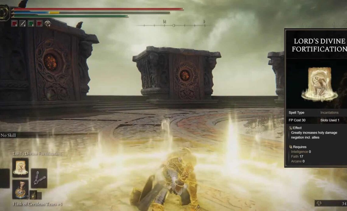 Lord's Divine Fortification Elden Ring