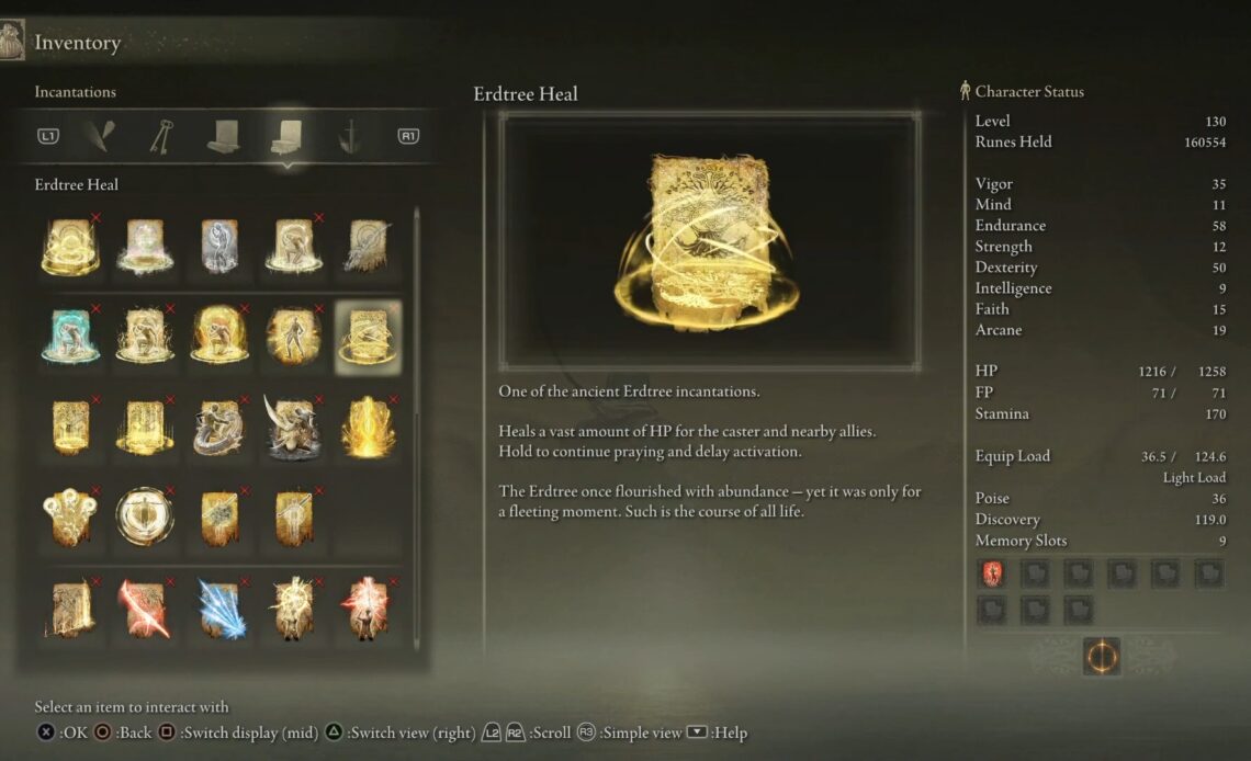 Erdtree Heal Elden Ring