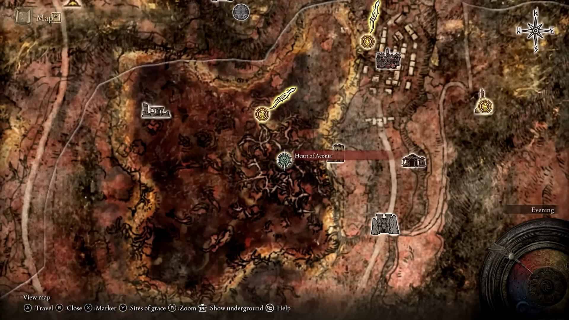 Posizione del comandante O'Neil