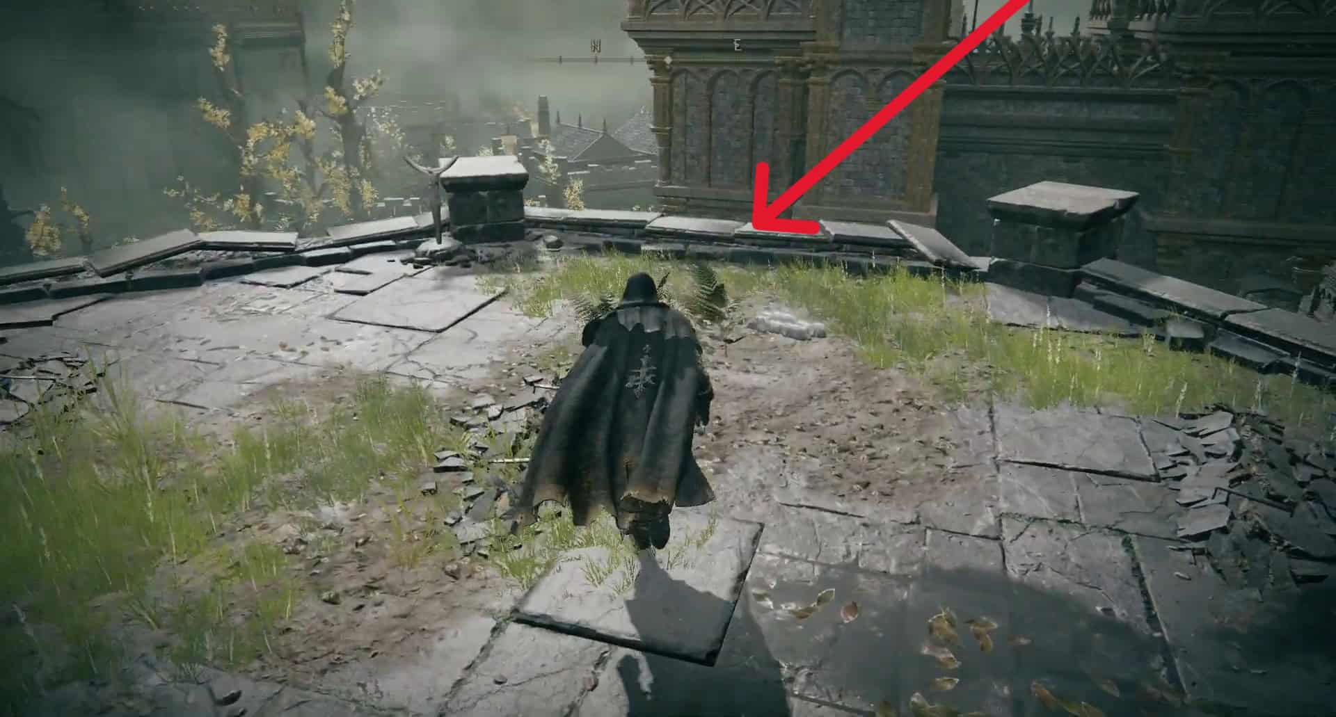 Salta dalla sporgenza