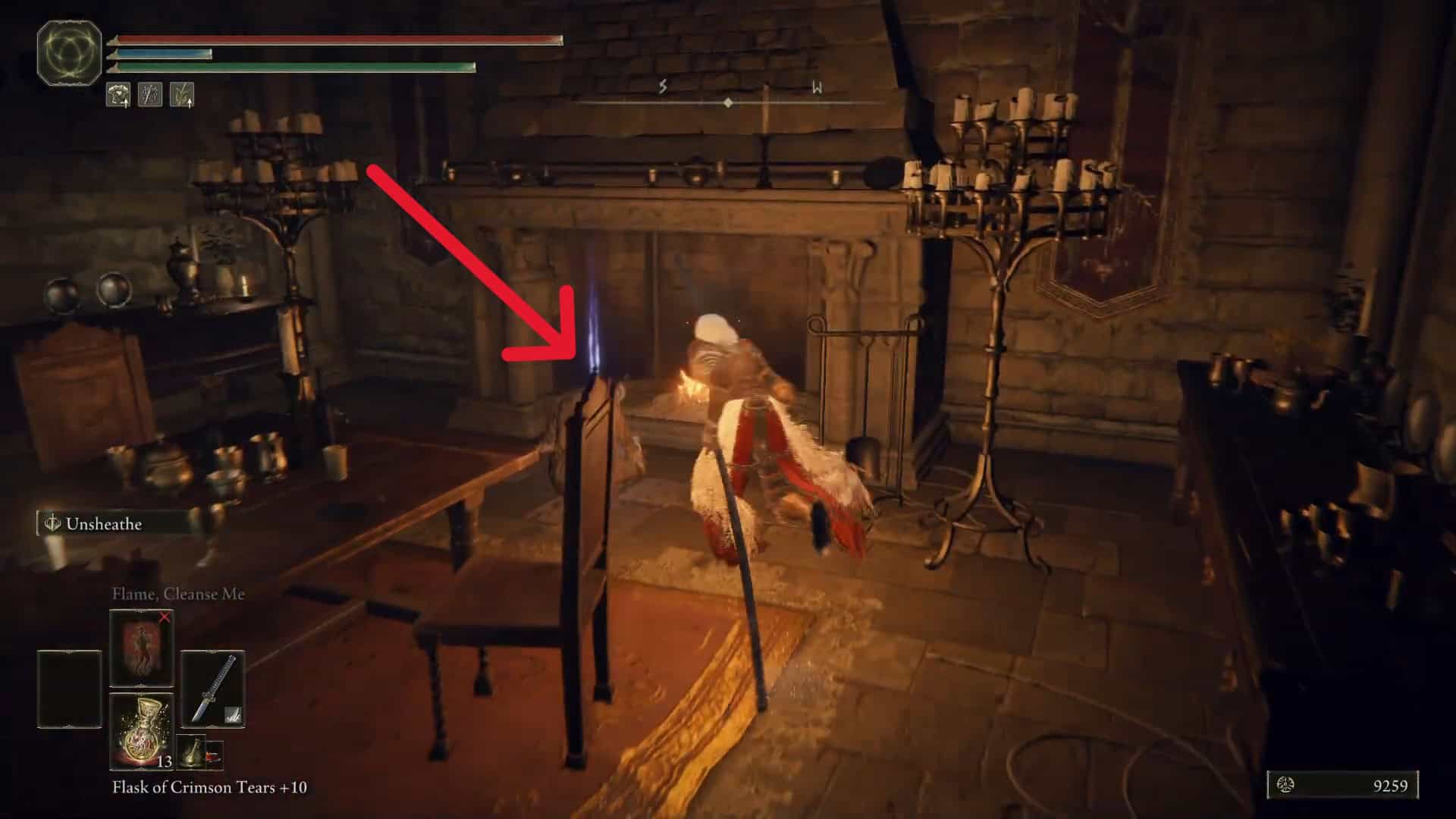 Prendi il libro di preghiere con due dita