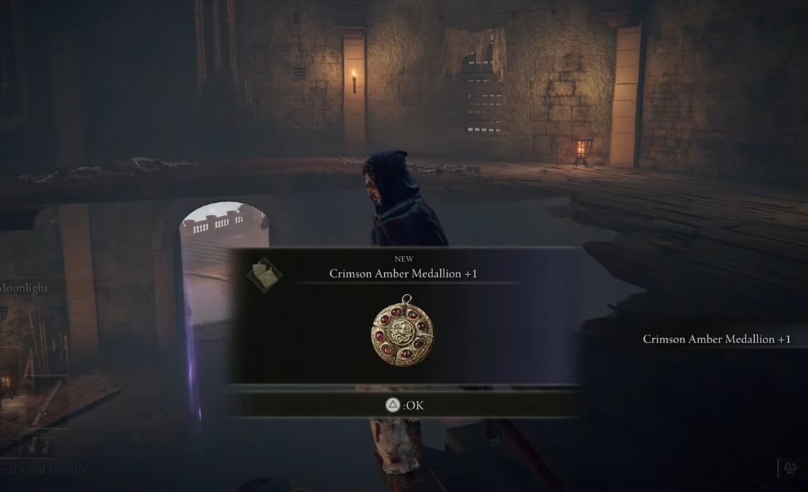 Crimson Amber Medallion Elden Ring