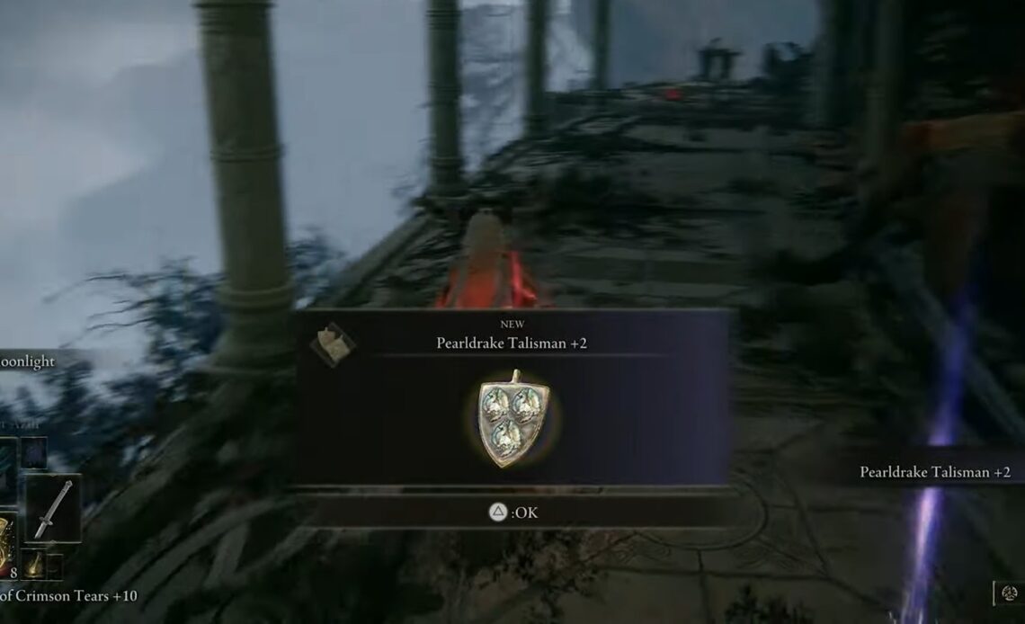 Pearldrake Talisman Elden Ring