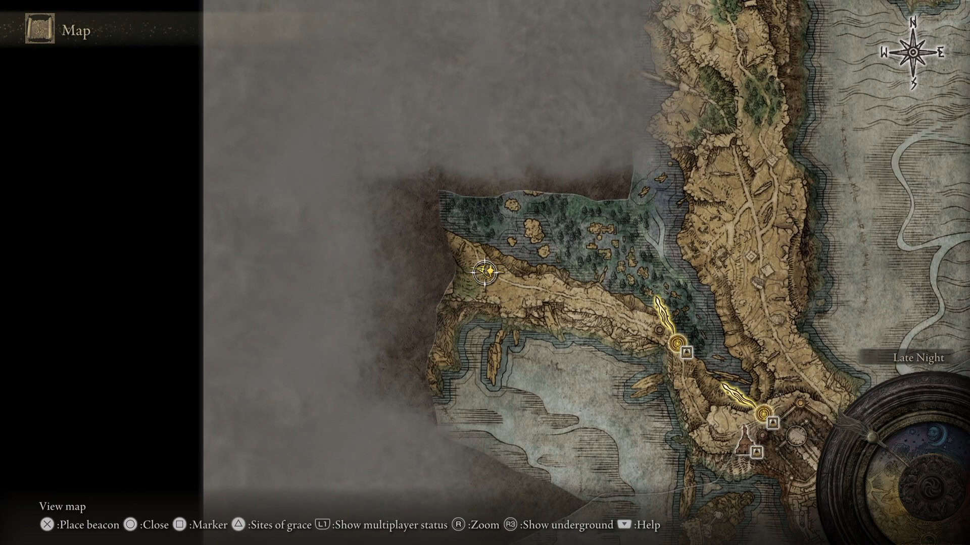 Posizione del libro di preghiere del Monaco del fuoco