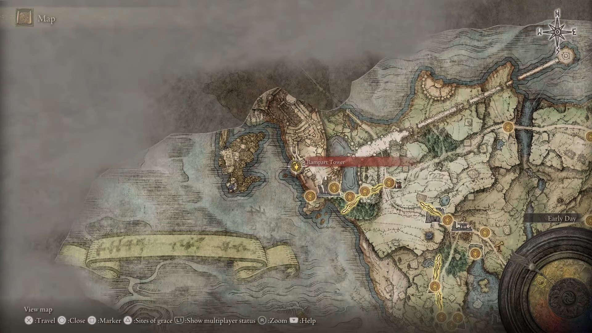 sito della torre bastionata di posizione di grazia