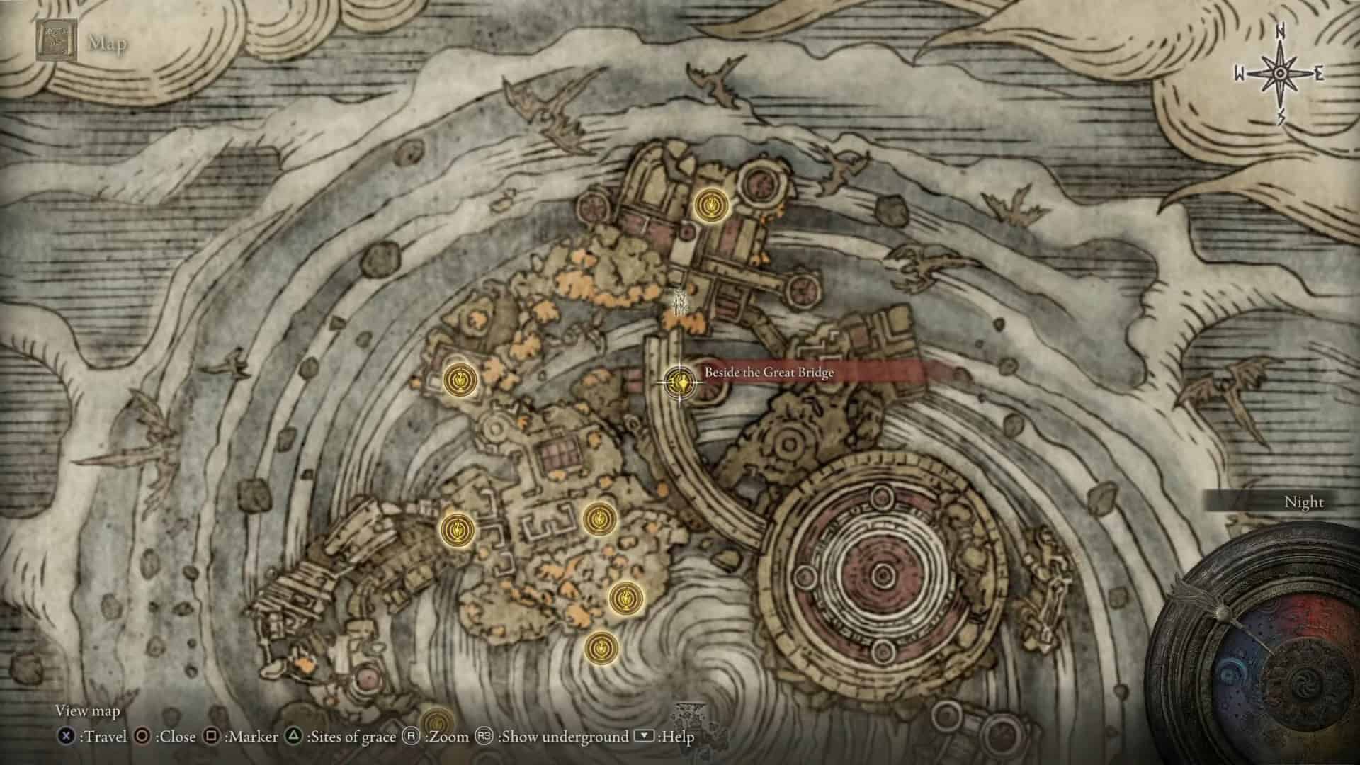 accanto all'ottima posizione del ponte