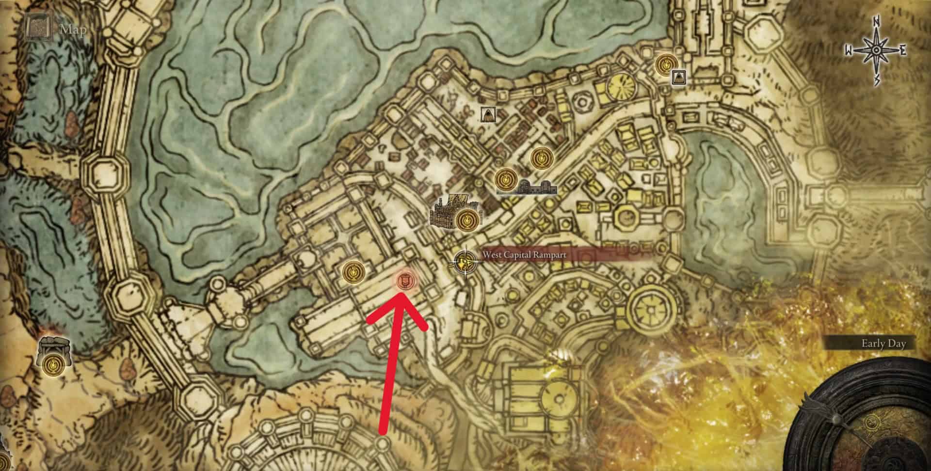 Posizione del libro di preghiere a due dita