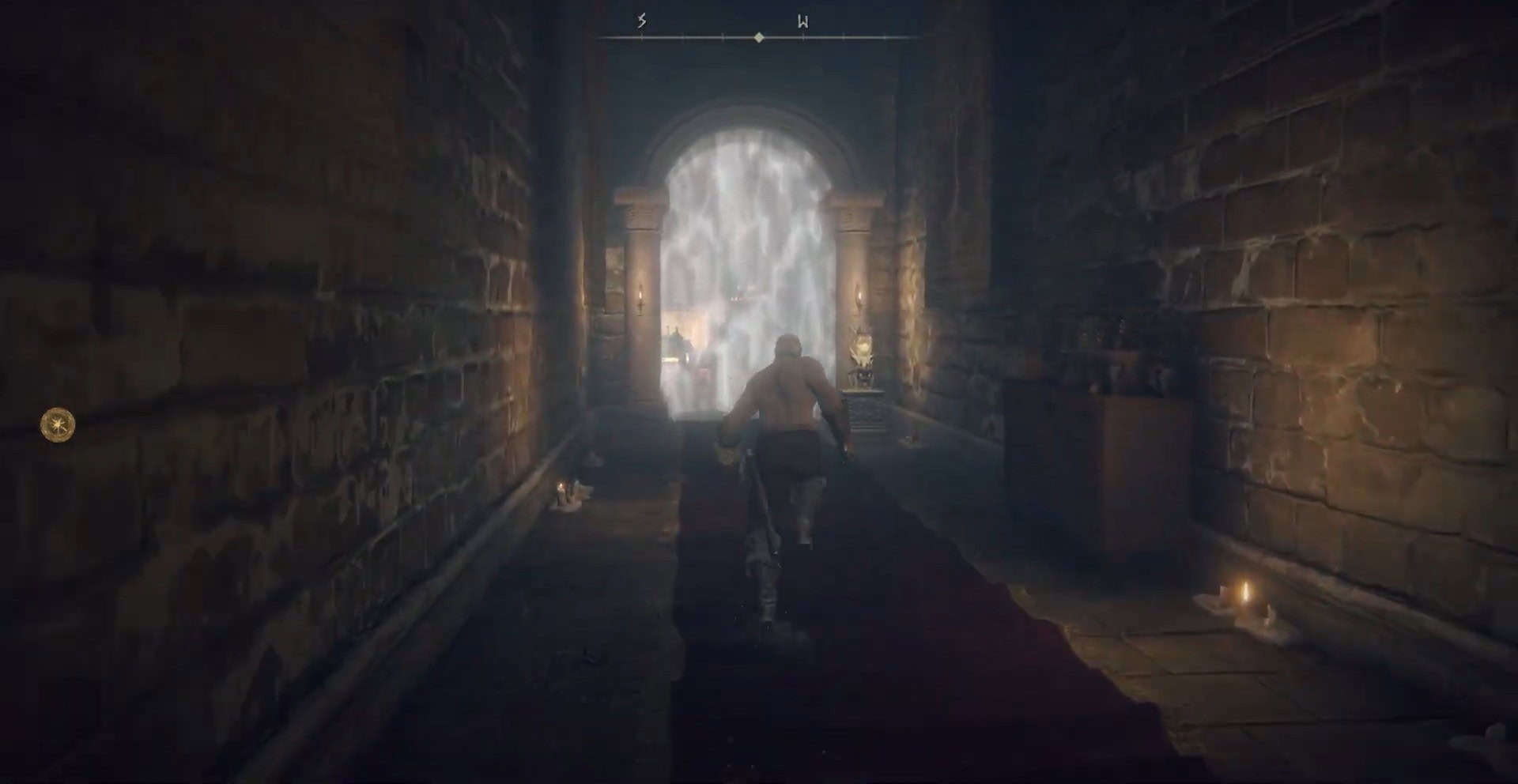 Posizione del bullone della chiave nera