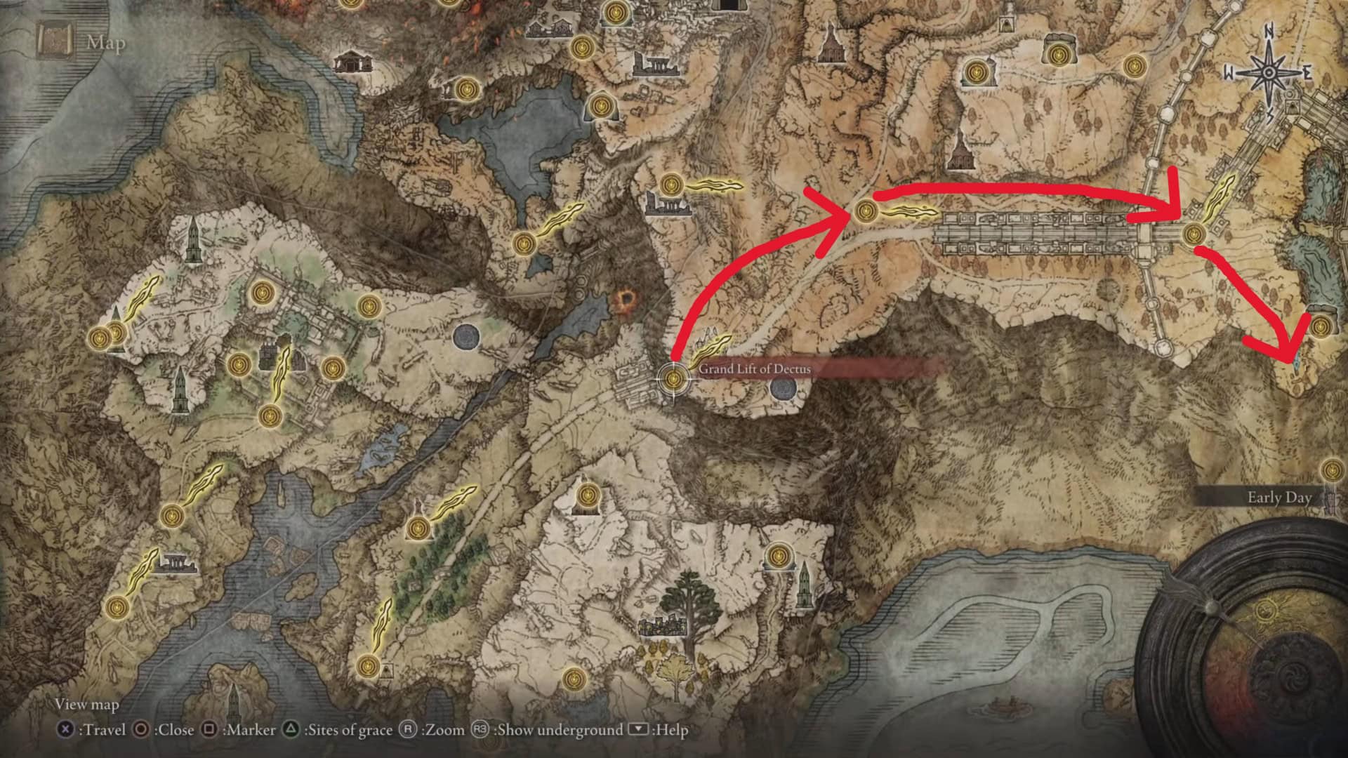 Posizione del Sigillo dell'Ordine d'Oro