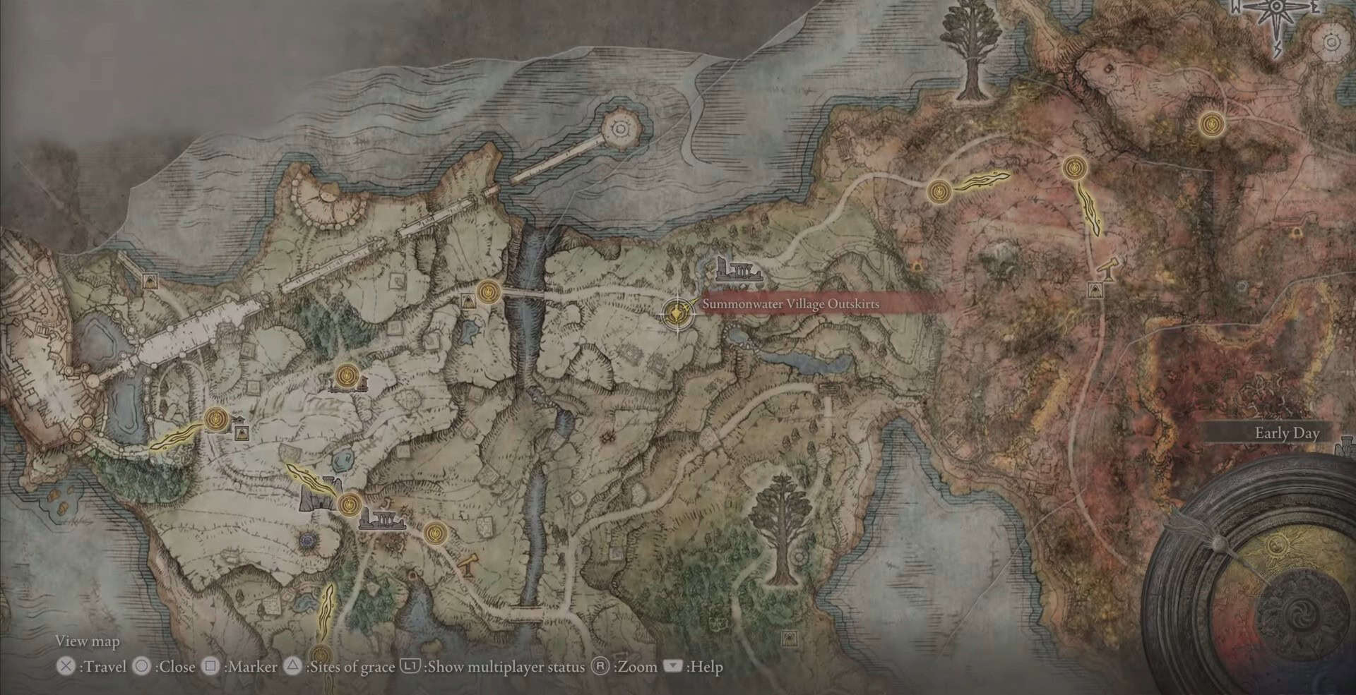 Posizione del villaggio di Summonwater