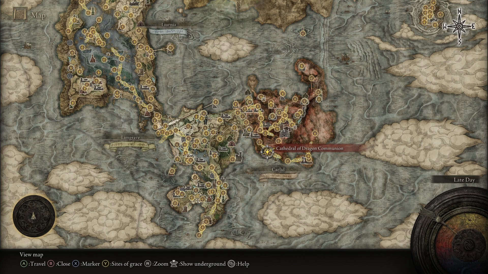 Posizione della Cattedrale della Comunione del Drago