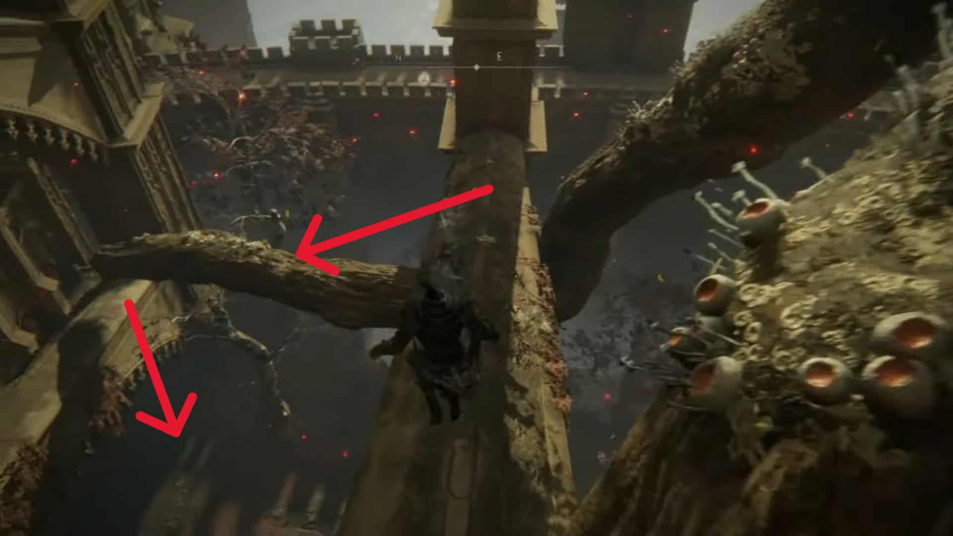 Posizione della chiesa di Haligtree