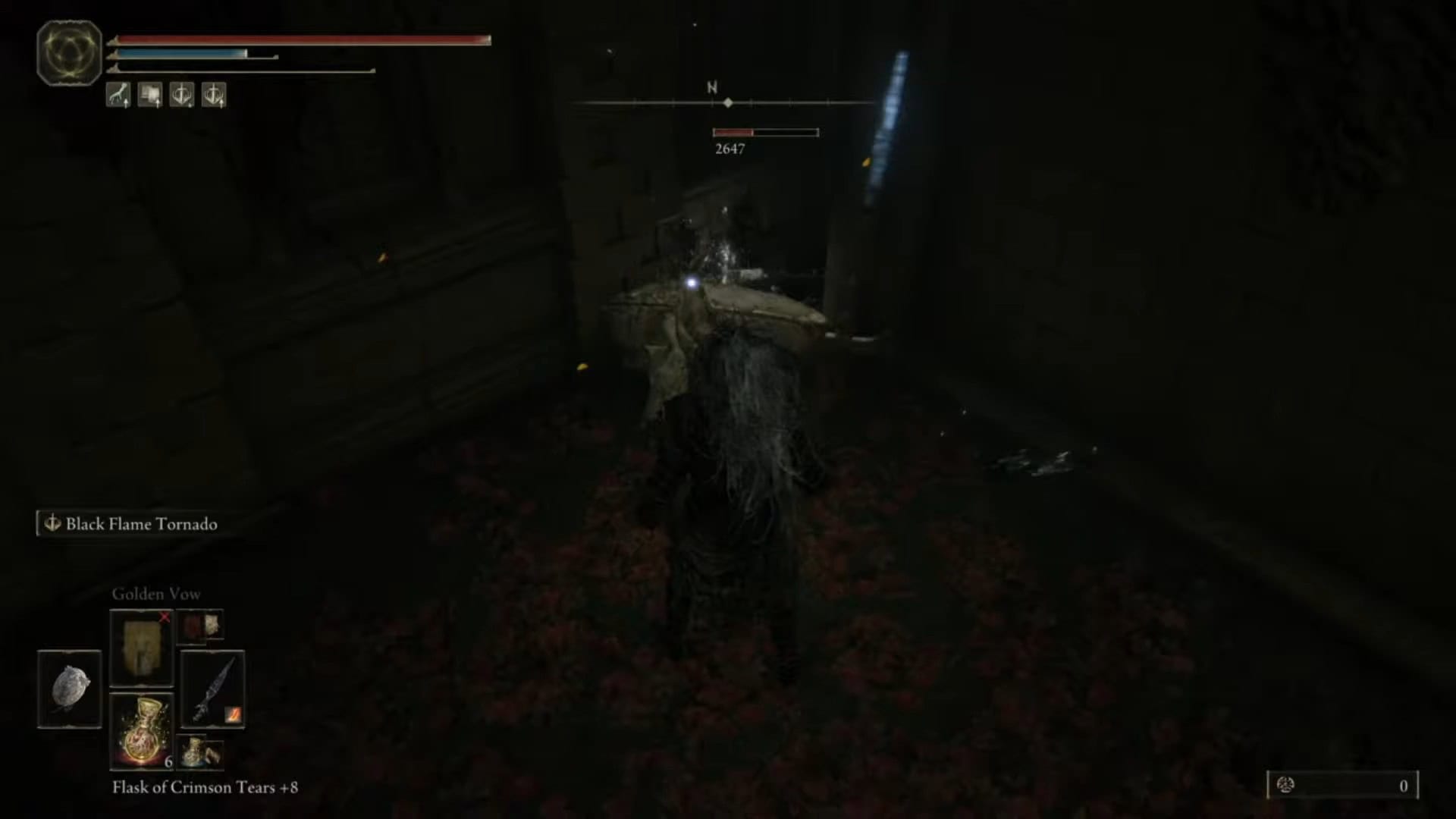 Posizione del Grande Scudo di Haligtree Crest