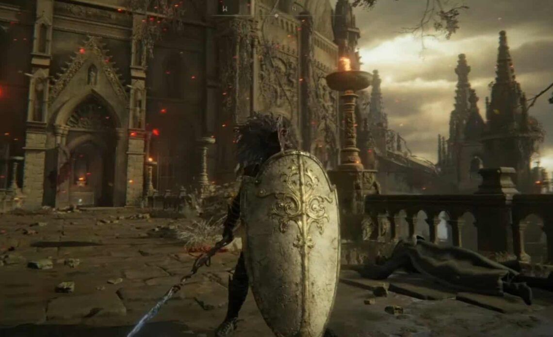 Haligtree Crest Greatshield Elden Ring