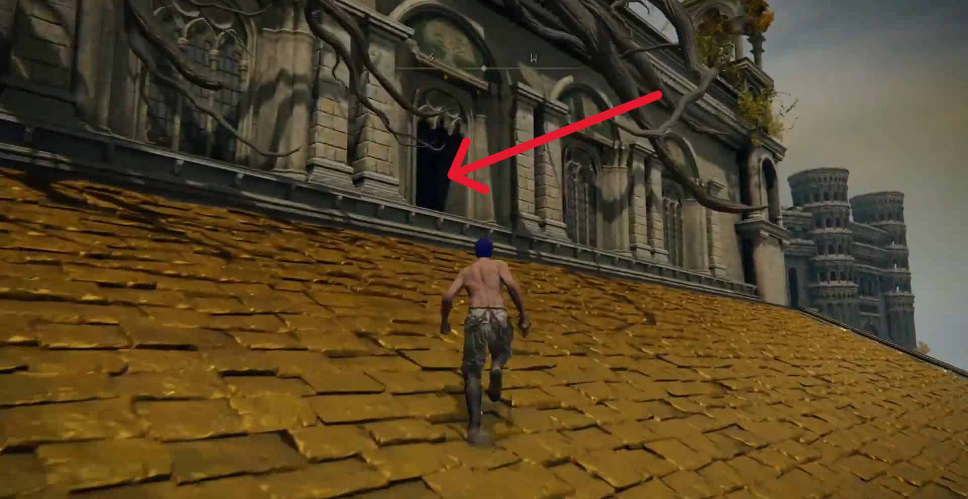 entrare nella finestra