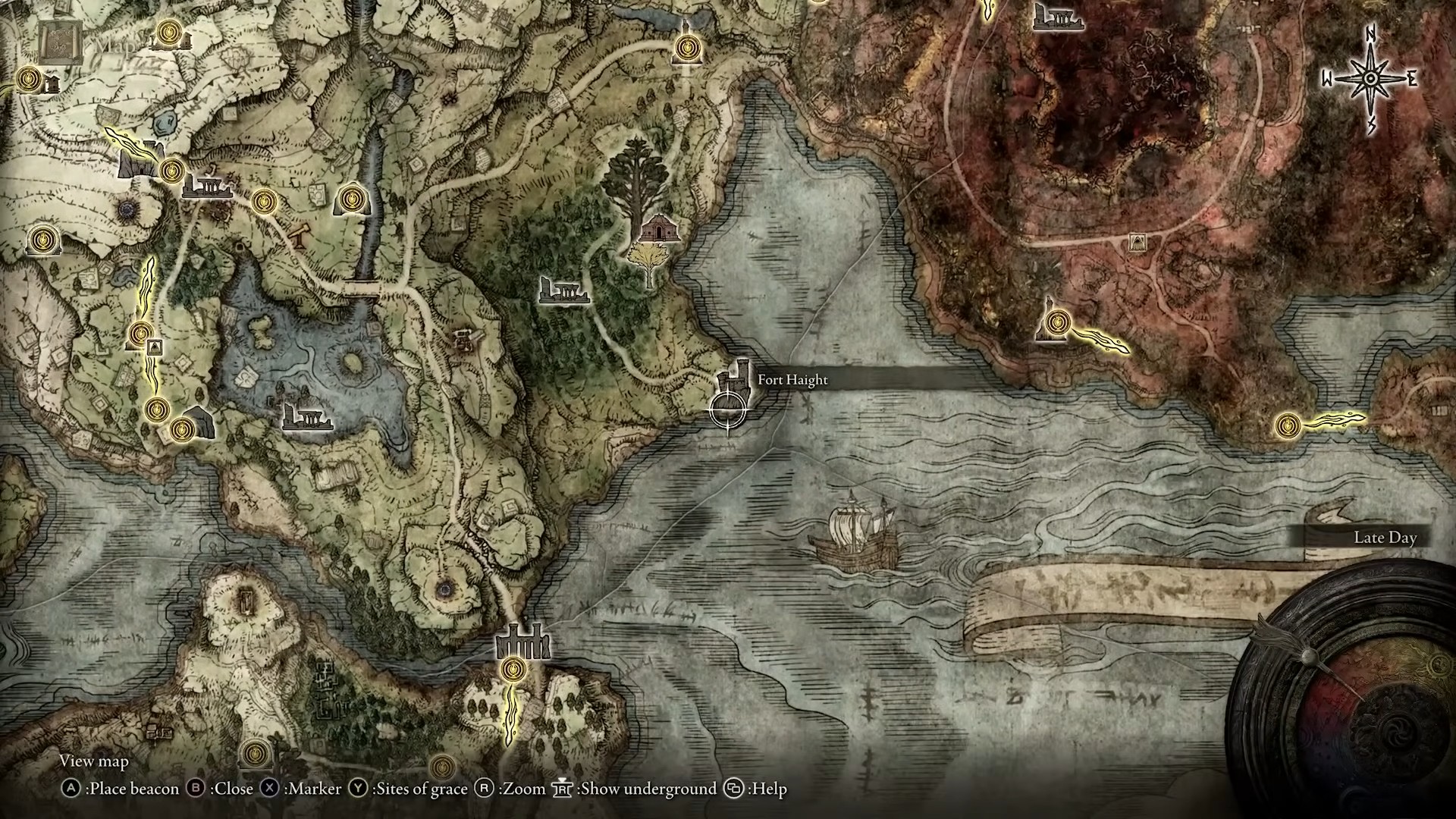 Posizione di Fort Haight