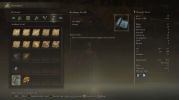 Come ottenere e utilizzare la pergamena dell'Accademia in Elden Ring