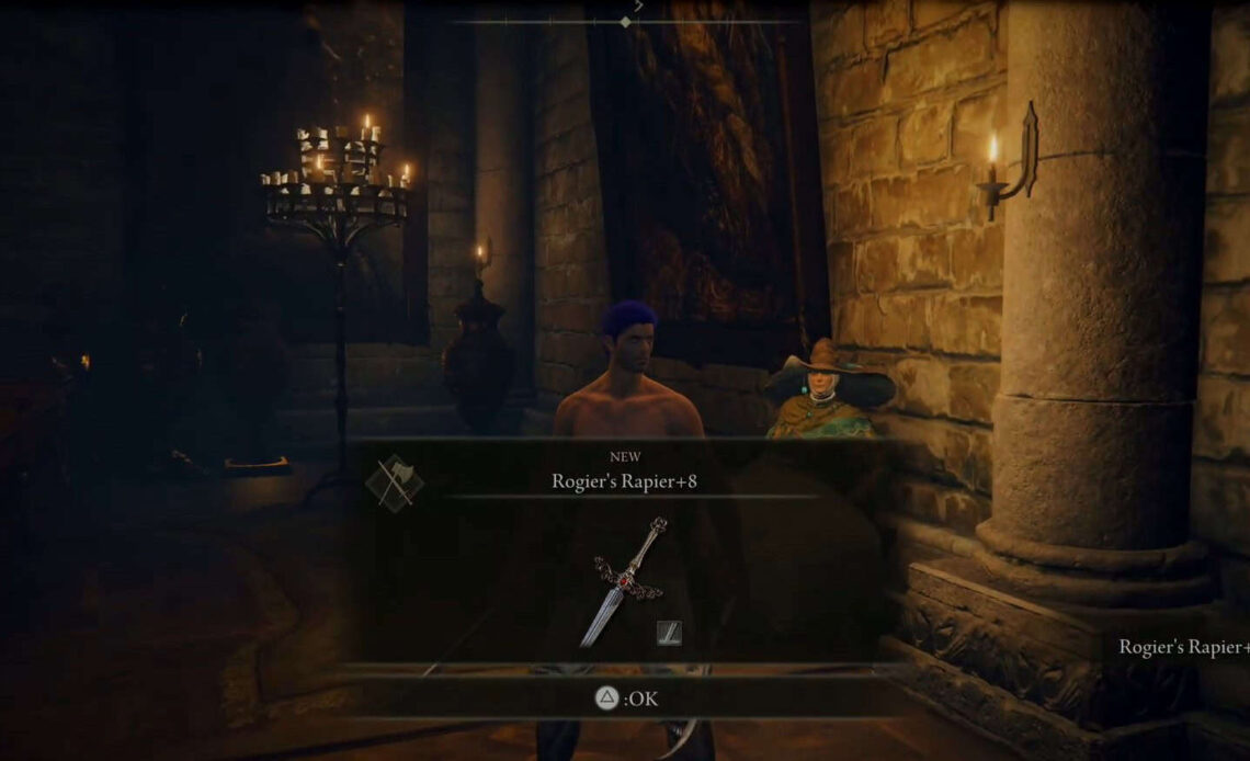 Rogier's Rapier Elden Ring