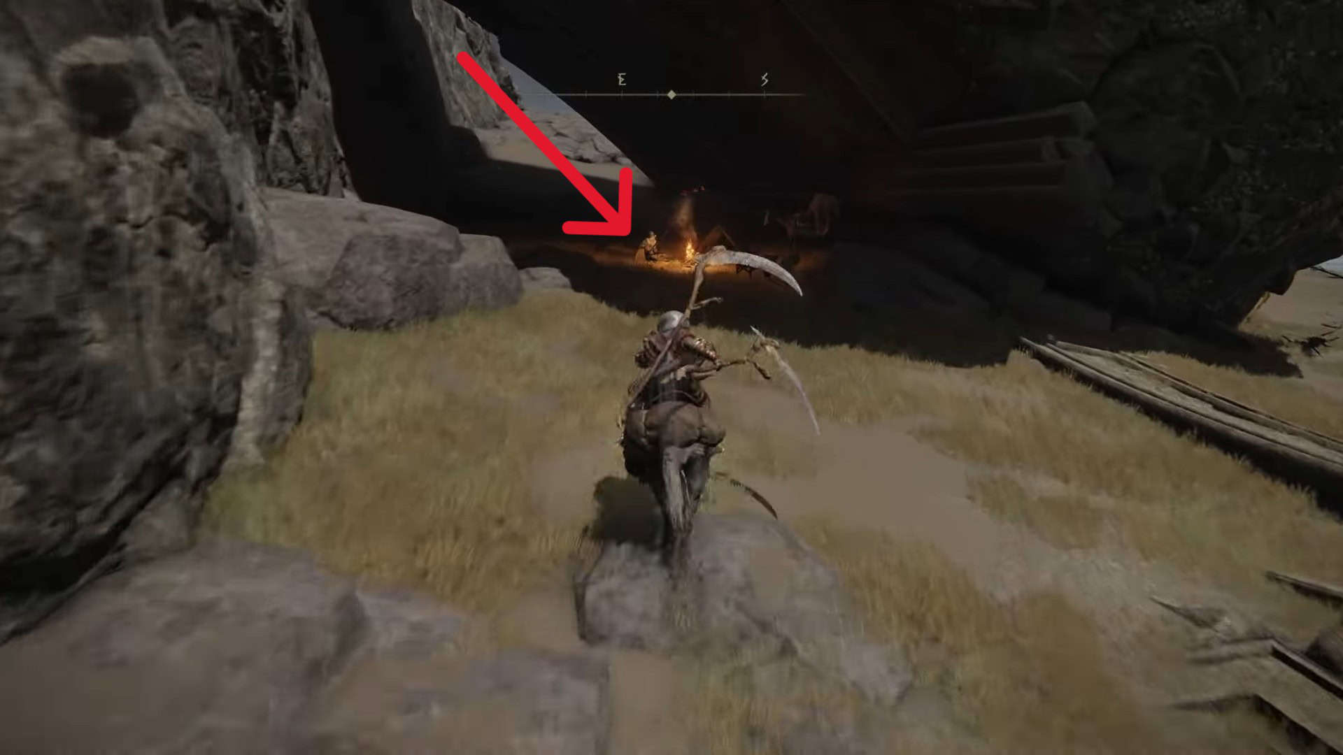 Grotta costiera del commerciante nomade