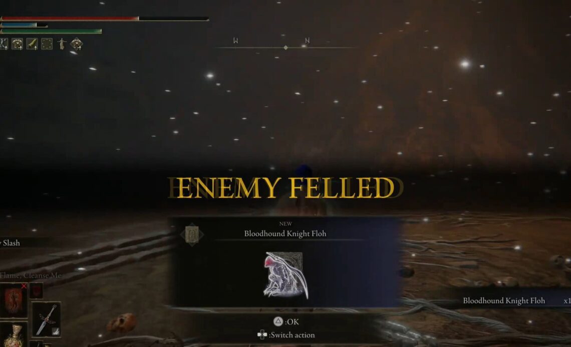 Bloodhound Knight Floh Elden Ring