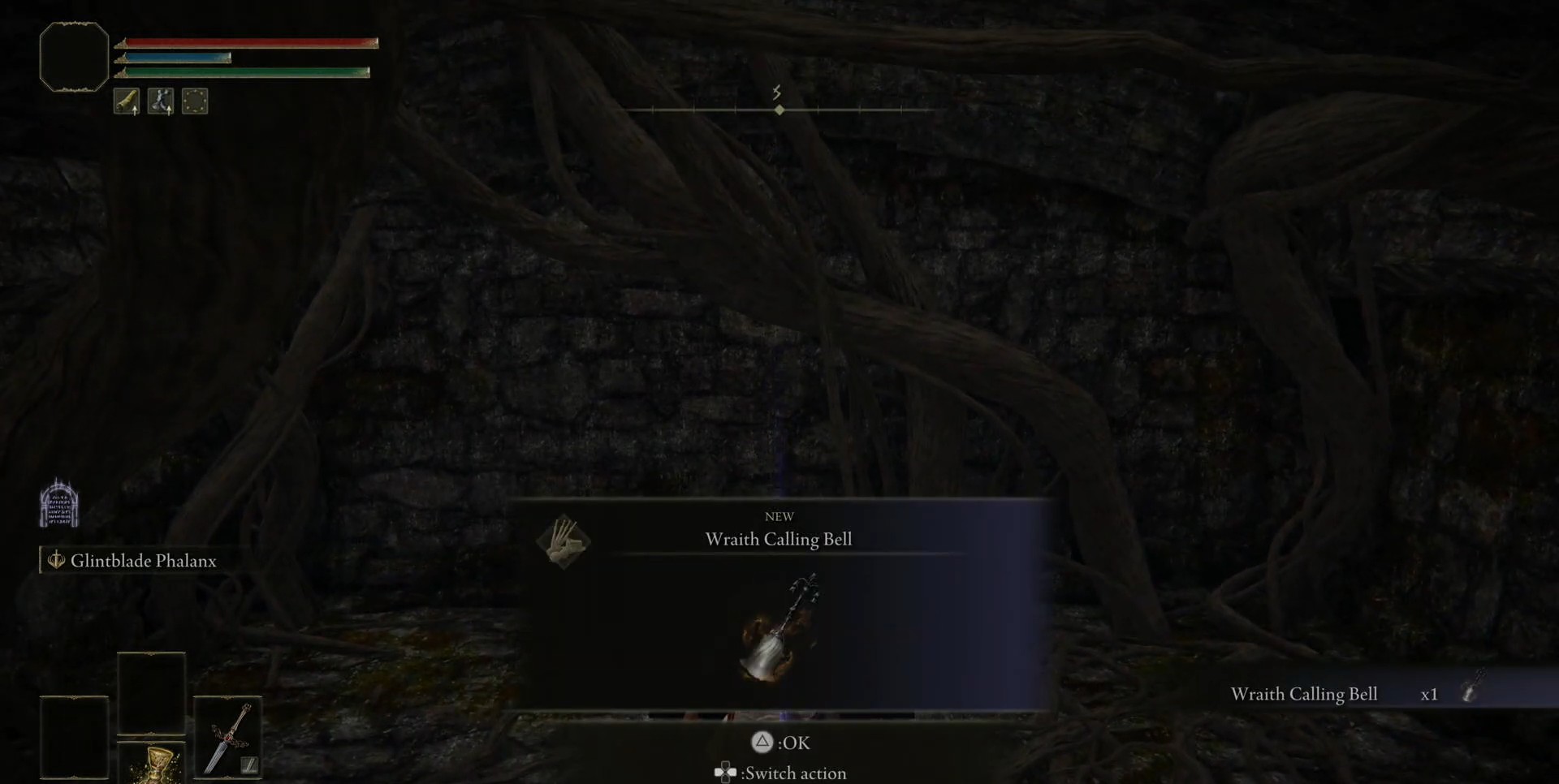 Wraith Calling Bell Posizione