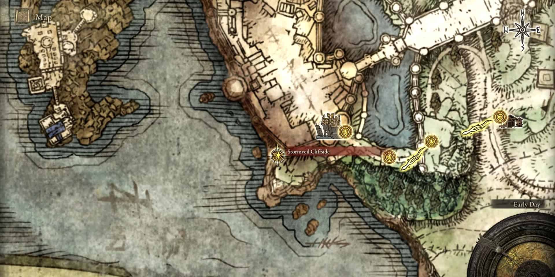 anello elden posizione martello mattone