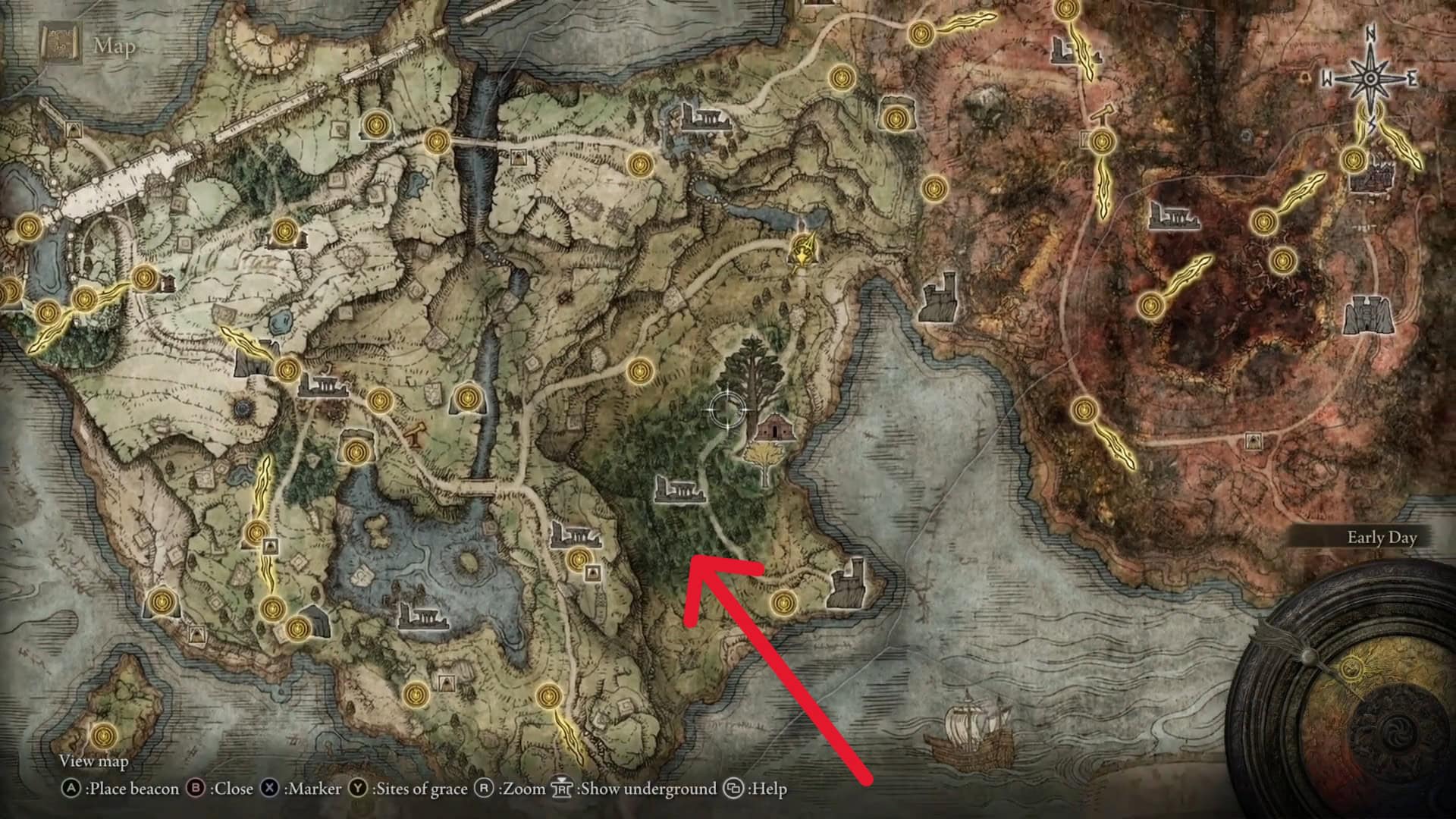 Posizione di ingresso di Nokron