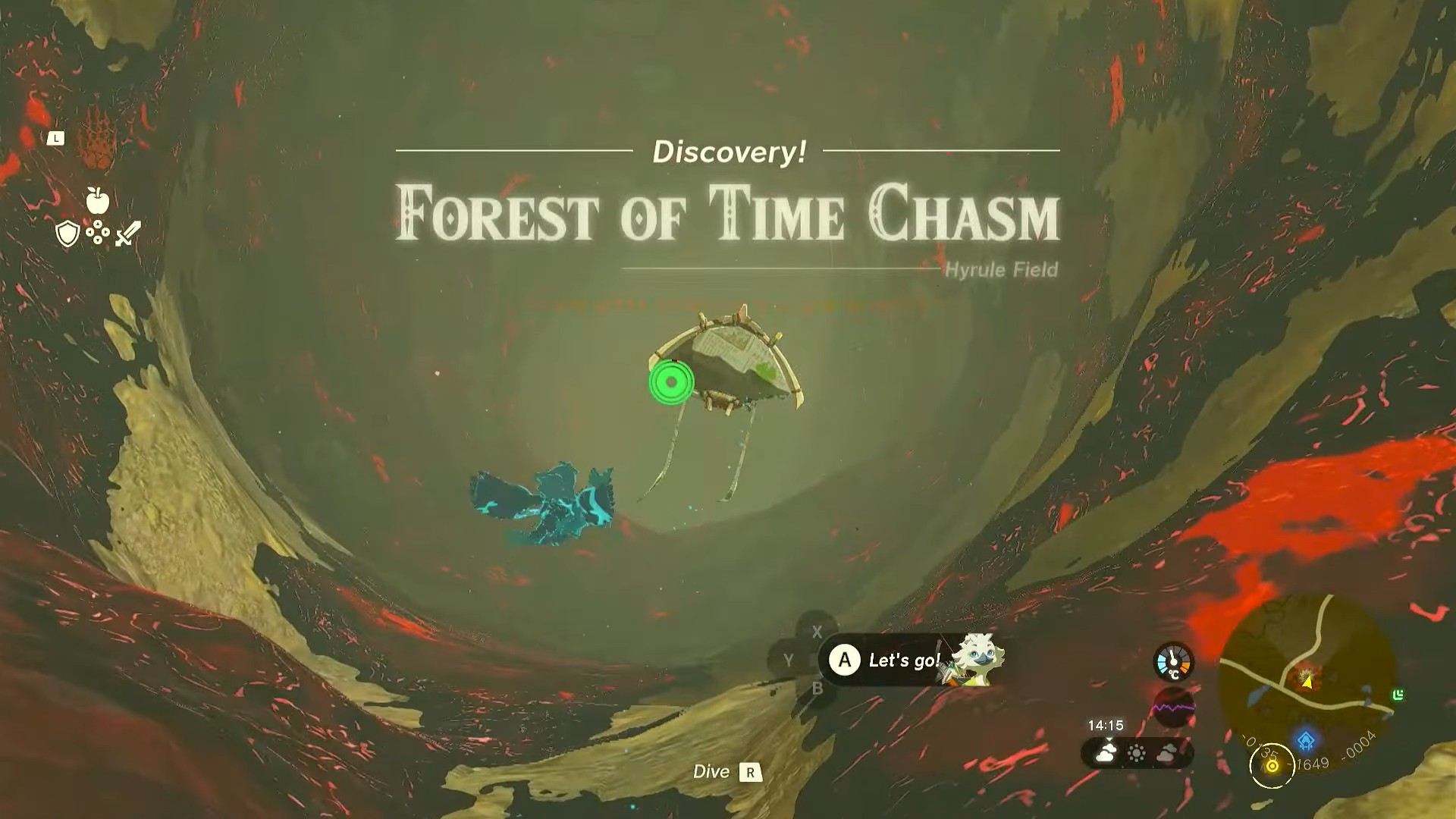 Abisso della foresta di tempo