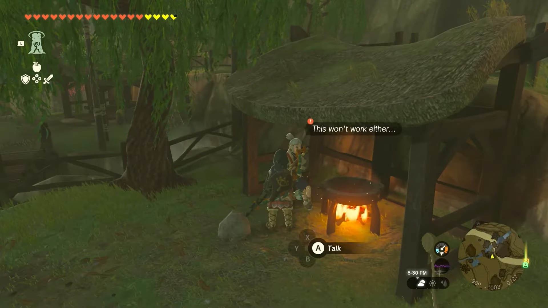 Posizione Leslie totk