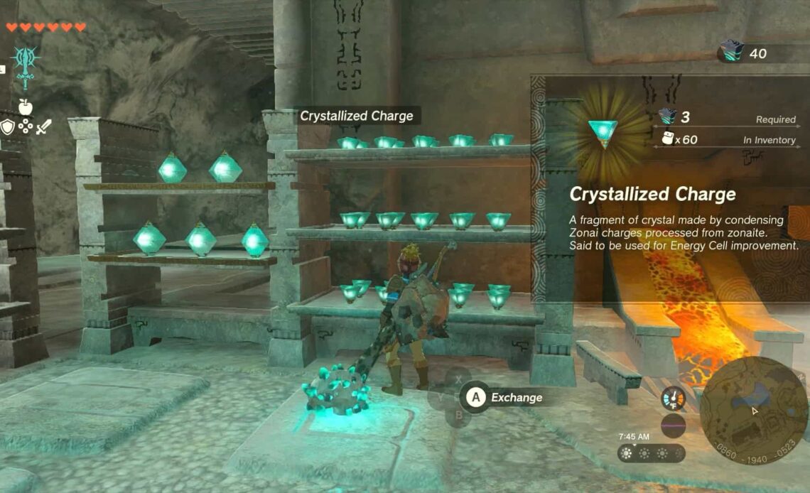 Crystallized Charge totk