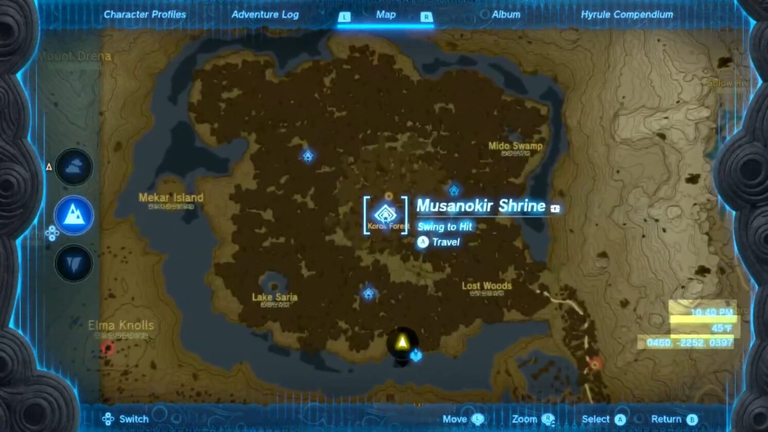 Whirly Swirly Quest Location Totk