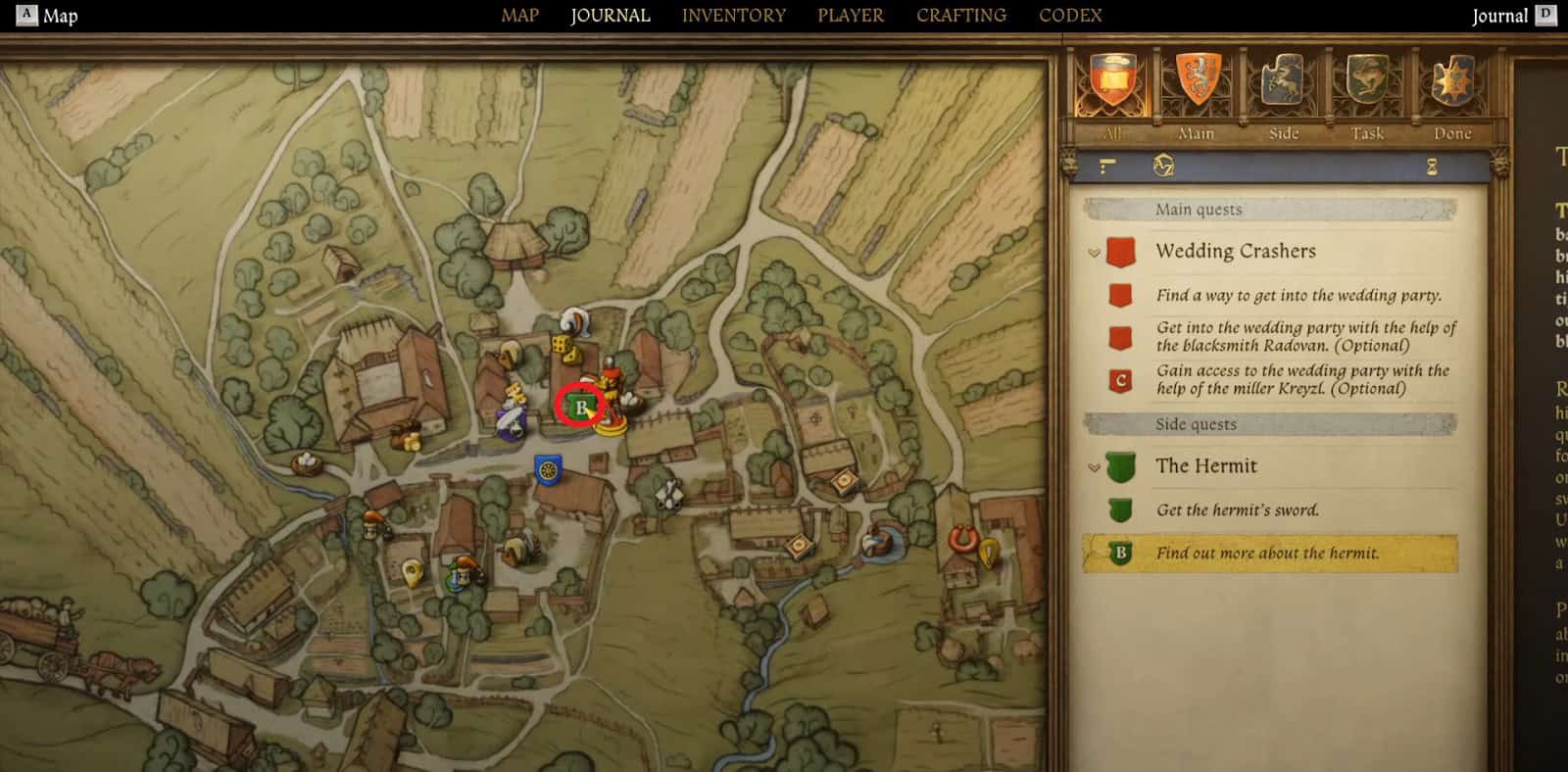 KCD2 Tavern Posizione Troskowitz