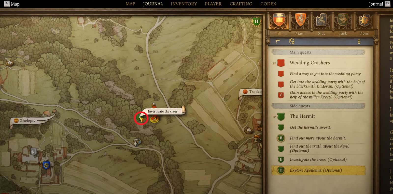 KCD2 Indagare sulla croce