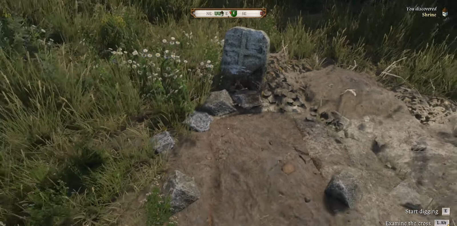 Posizione del mantello del crociato KCD2