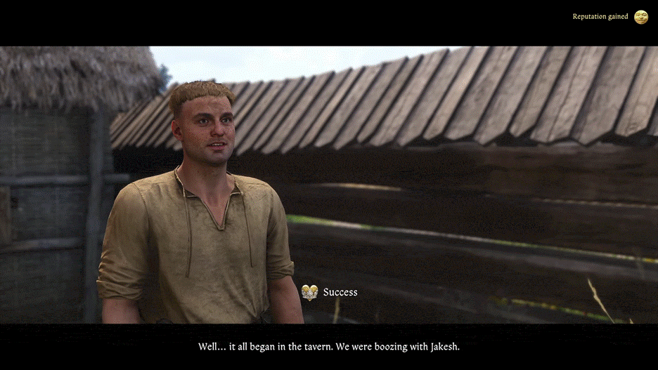 KCD2 parla con la paglia