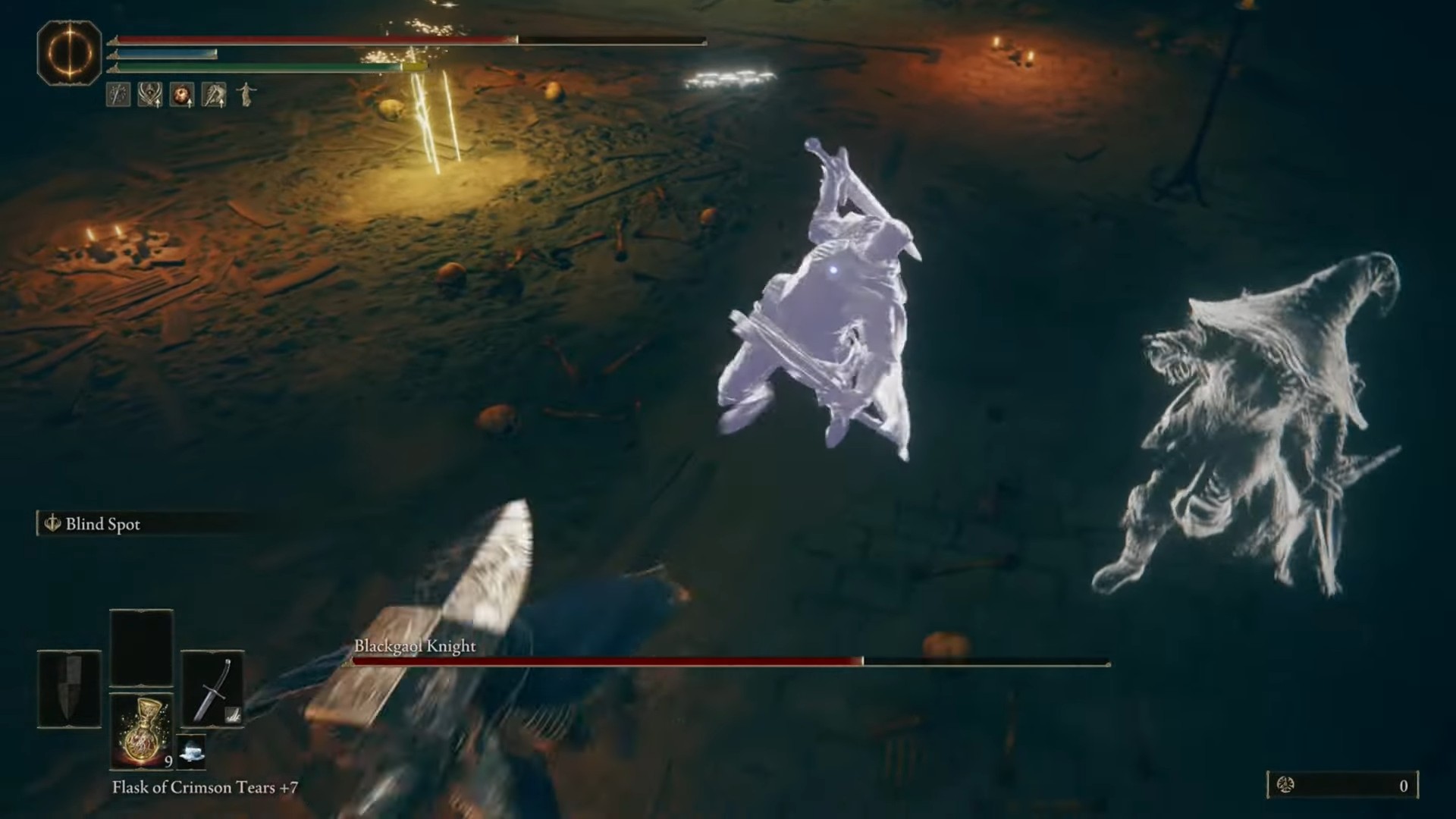 Attacco aereo di Blackgaol Knight