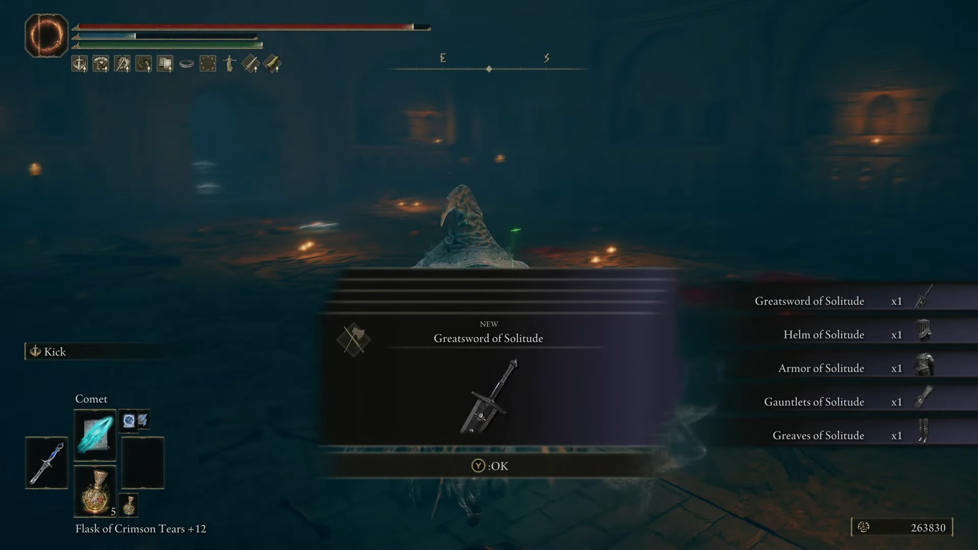 Blackgaol Knight gocce