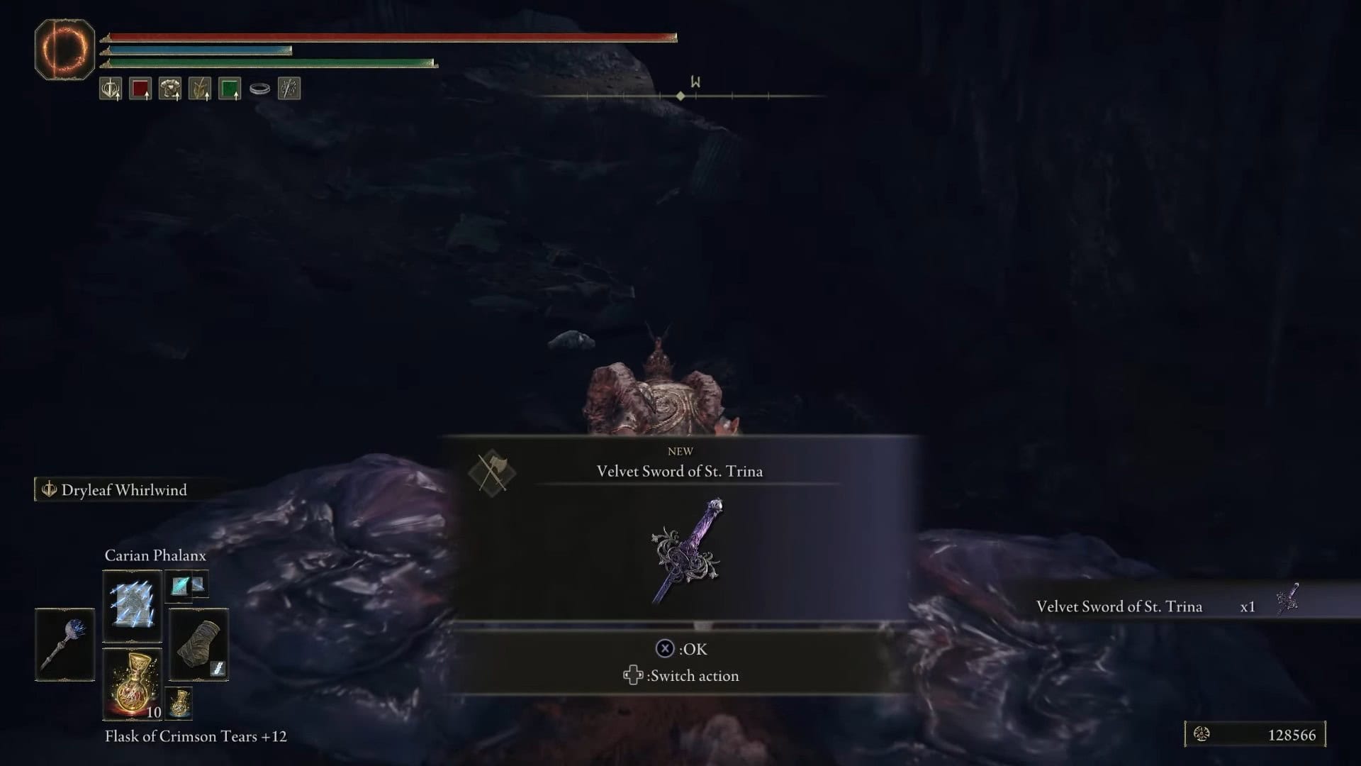 Velvet Sword of St Trina