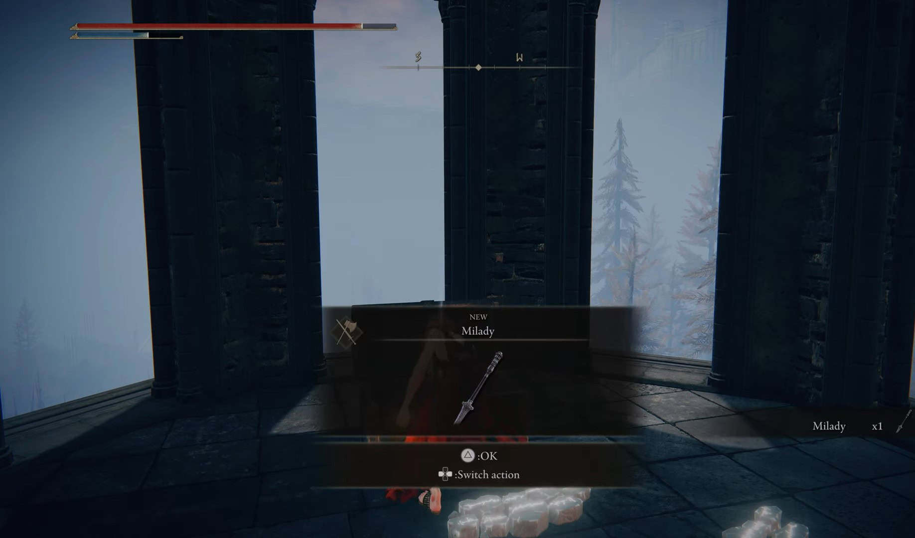 Posizione Milady Ring Elden