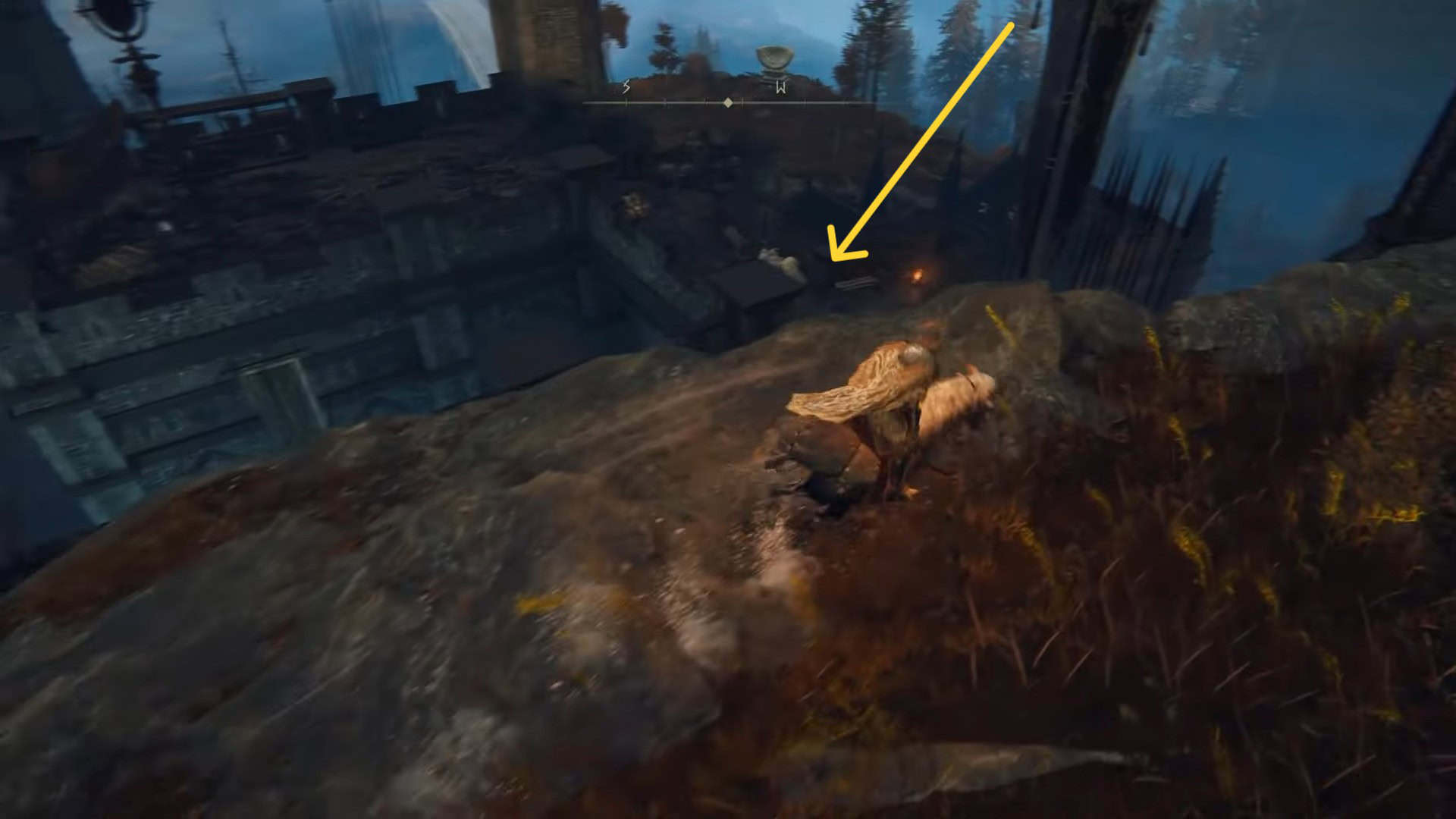 Salta sul Castello Ensis Ramparts