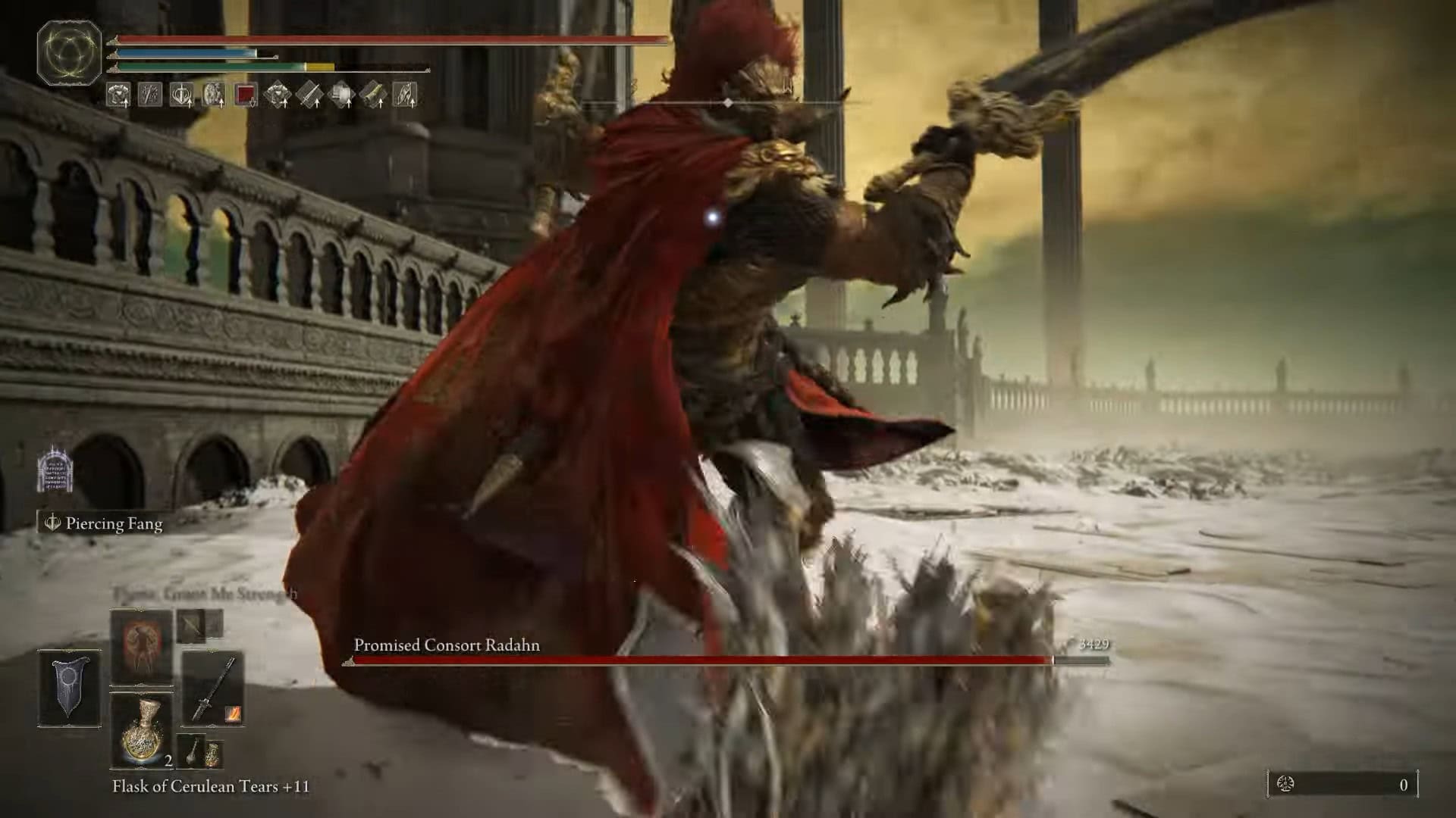 Attacco di swing Promesso consorte Radahn