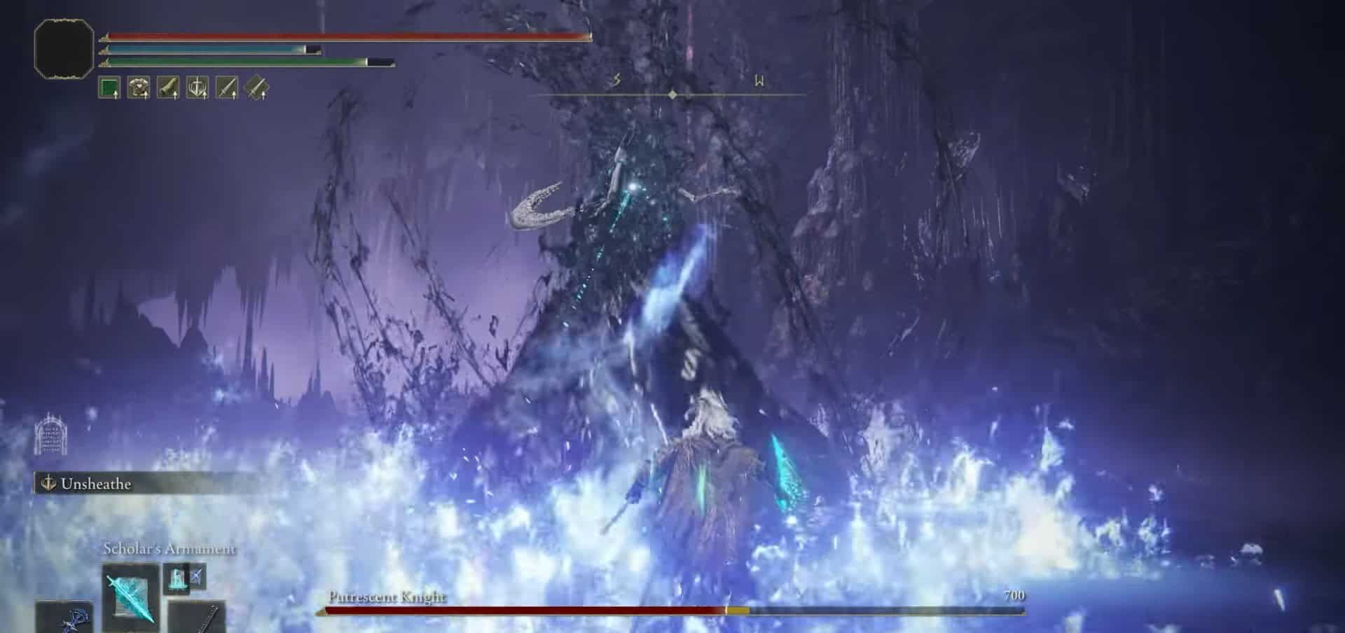 Attacco Flame Puttrescent Knight