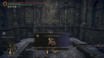 Come ottenere il talismano della spada a due mani nell'anello Elden