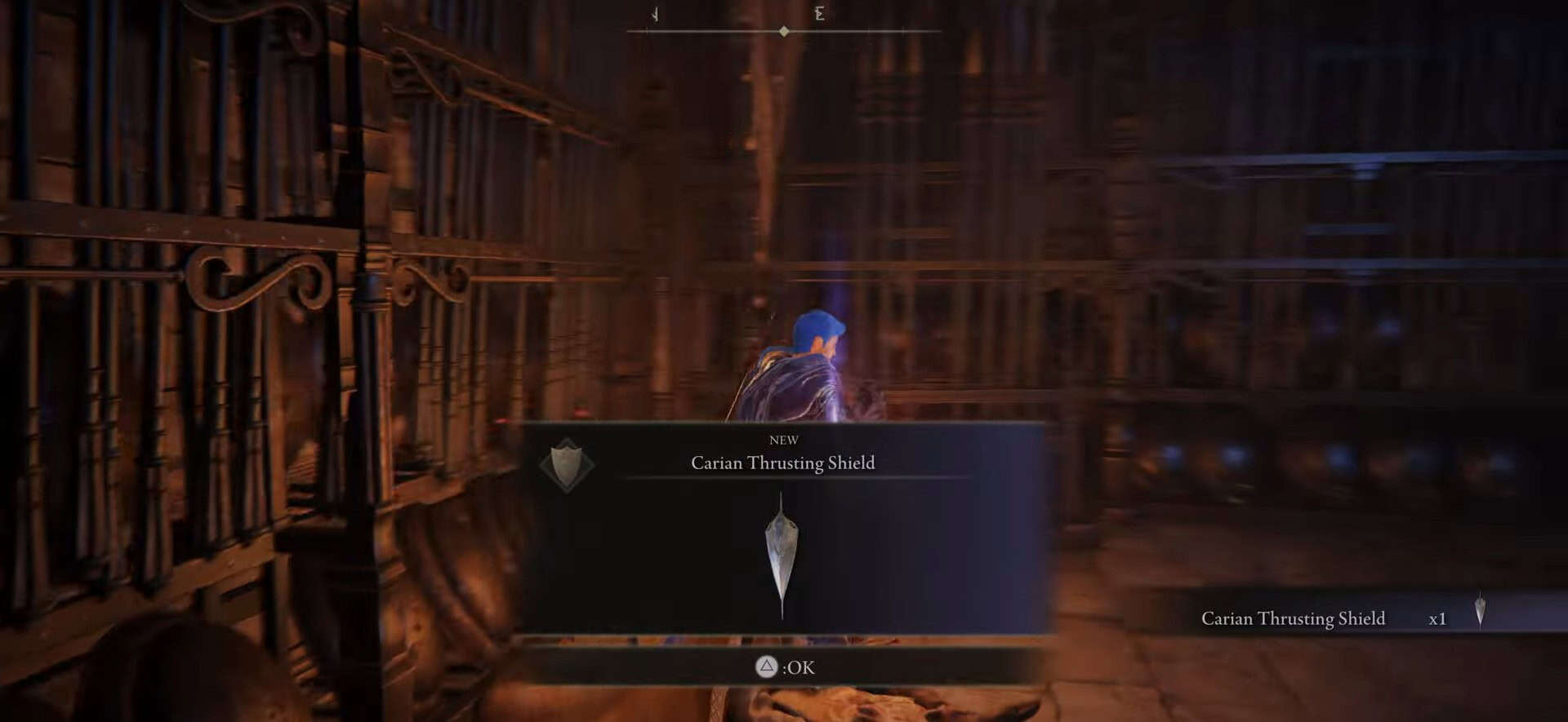 Anello Elden di Shield Carian che spinge