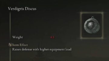 Come ottenere il talismano del disco Verdigris in Elden Ring