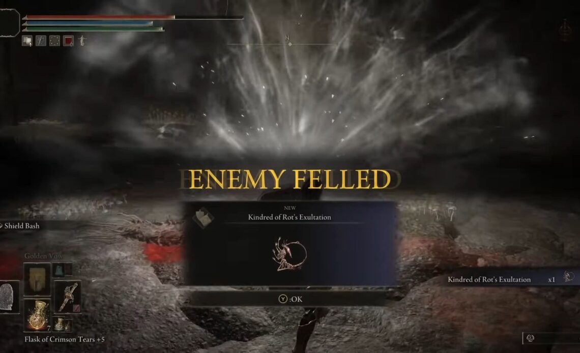 Kindred of Rot's Exultation elden ring