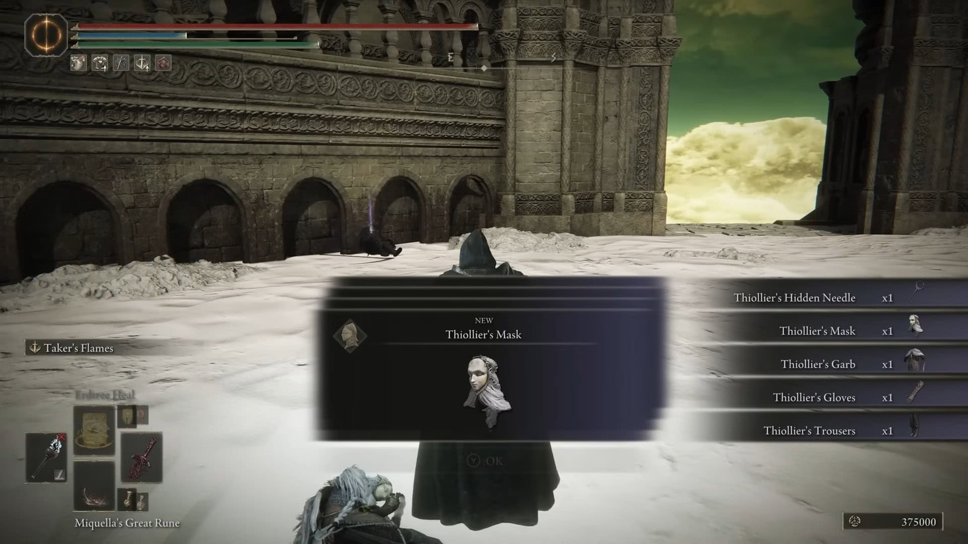 Thiollier Quest Rewards