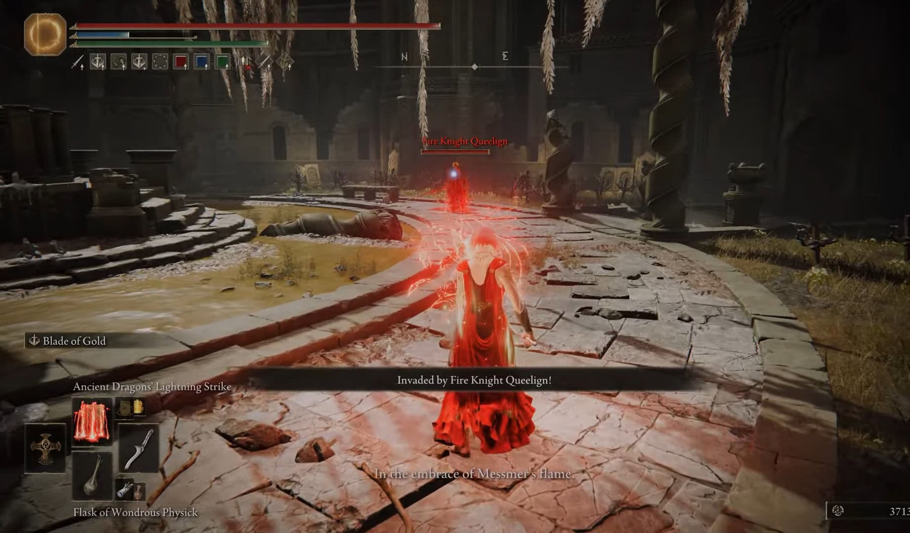 Knight Queelign Posizione