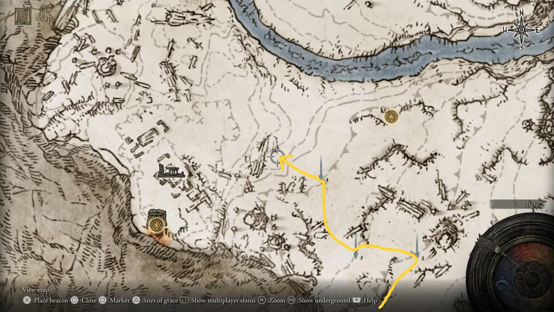 Anello Elden Cnsecrated Snowfield